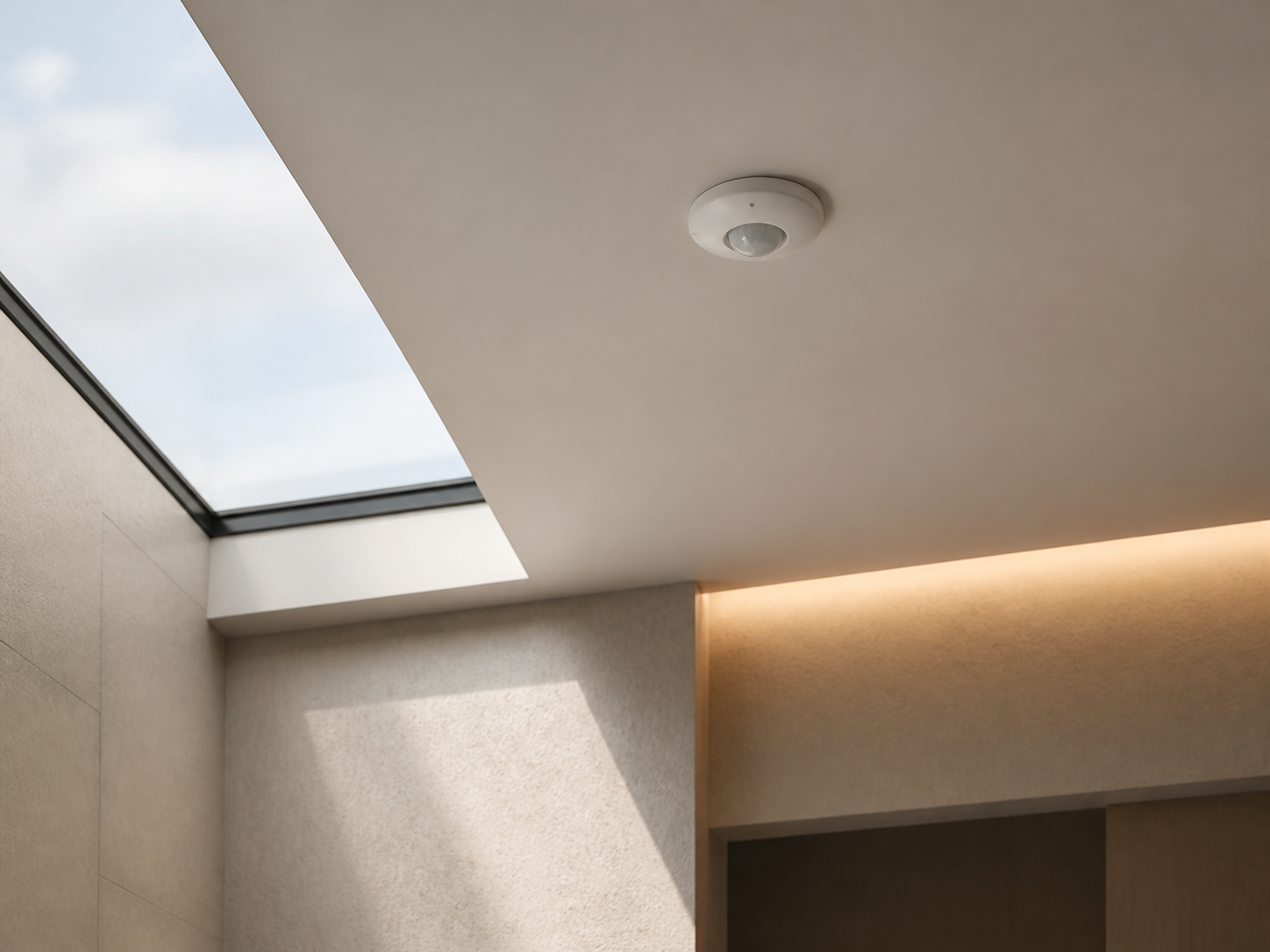 Sensors & daylight lighting control concept
